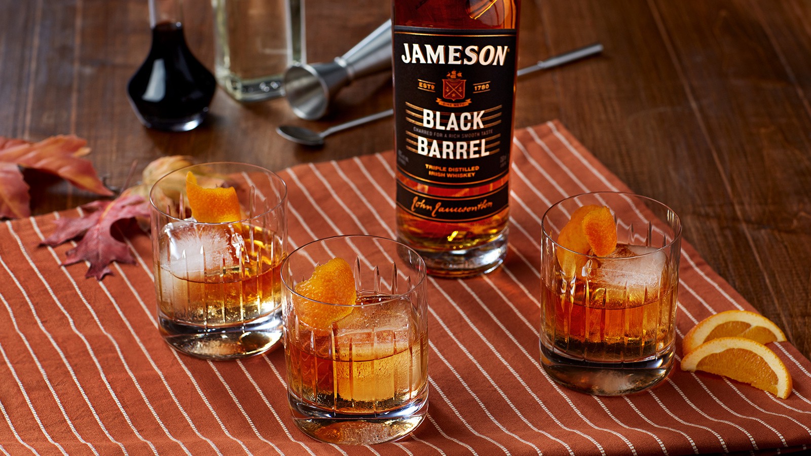 slide 9 of 10, Jameson Irish Whiskey Jameson Black Barrel Irish Whiskey, 1 L Bottle, 40% ABV, 1 liter