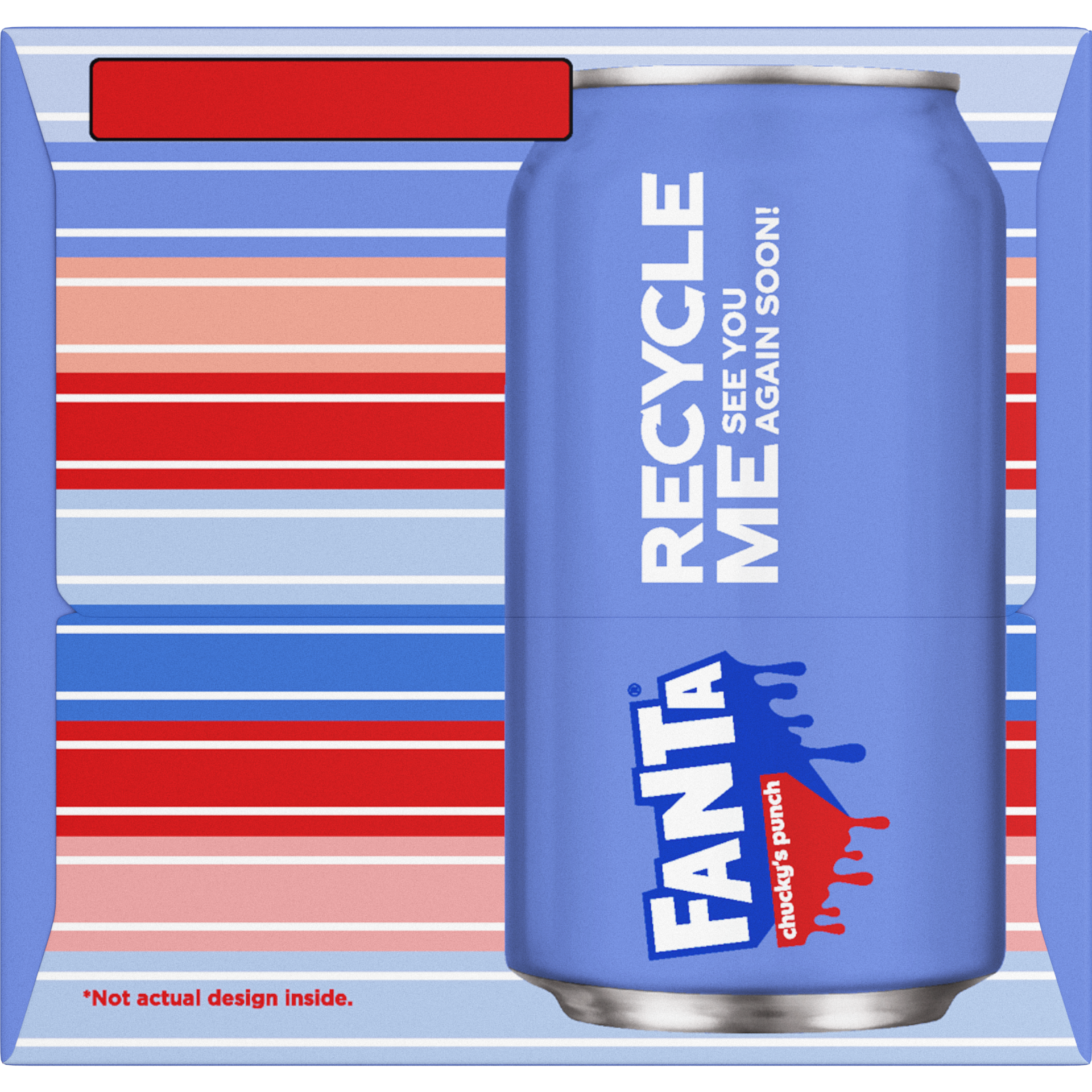 slide 4 of 5, Fanta Chucky's Punch Fridge Pack Cans, 12 fl oz, 12 Pack, 12 ct