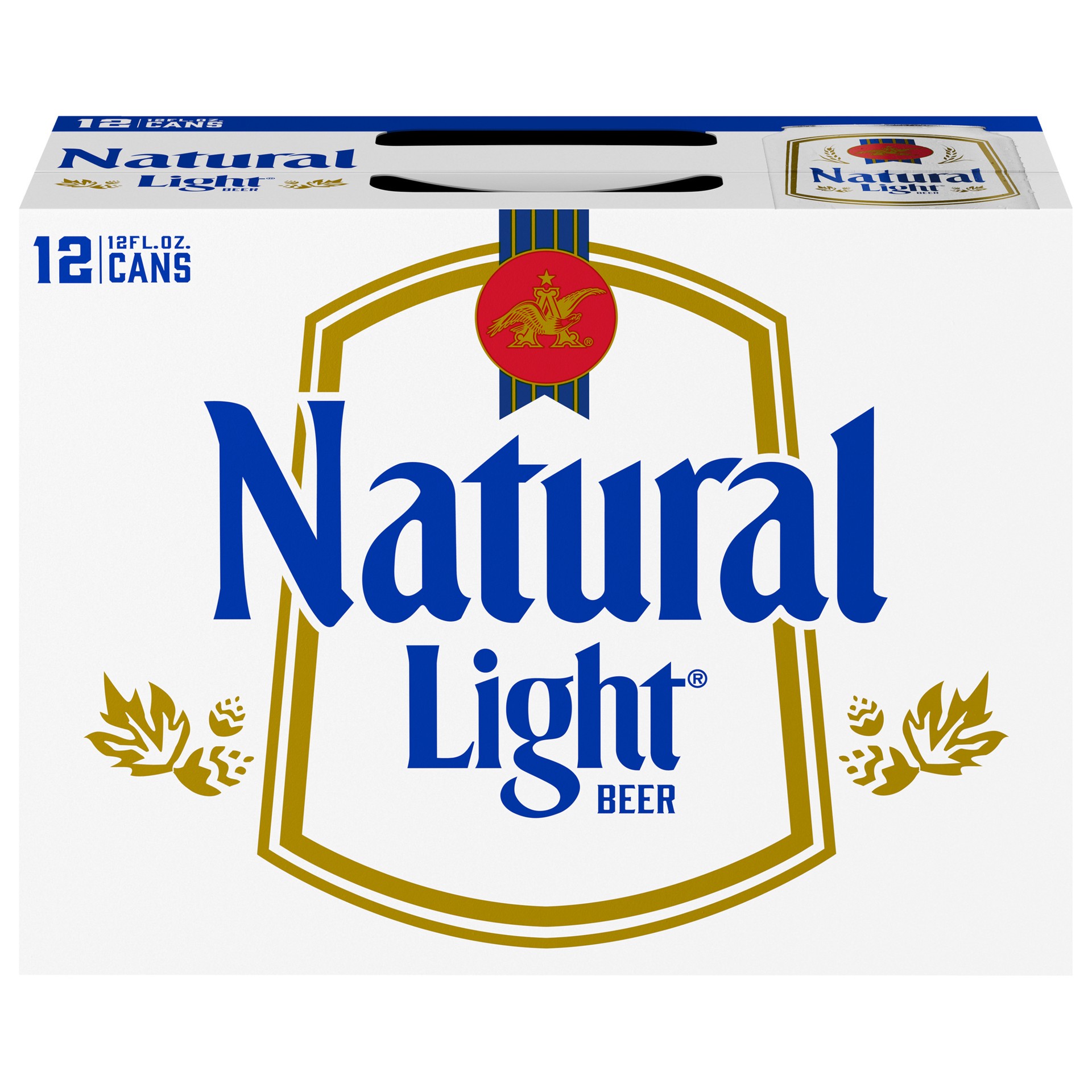 slide 2 of 5, Natural Light 12 Natty Pack Beer 12 ea, 12 ct; 12 fl oz