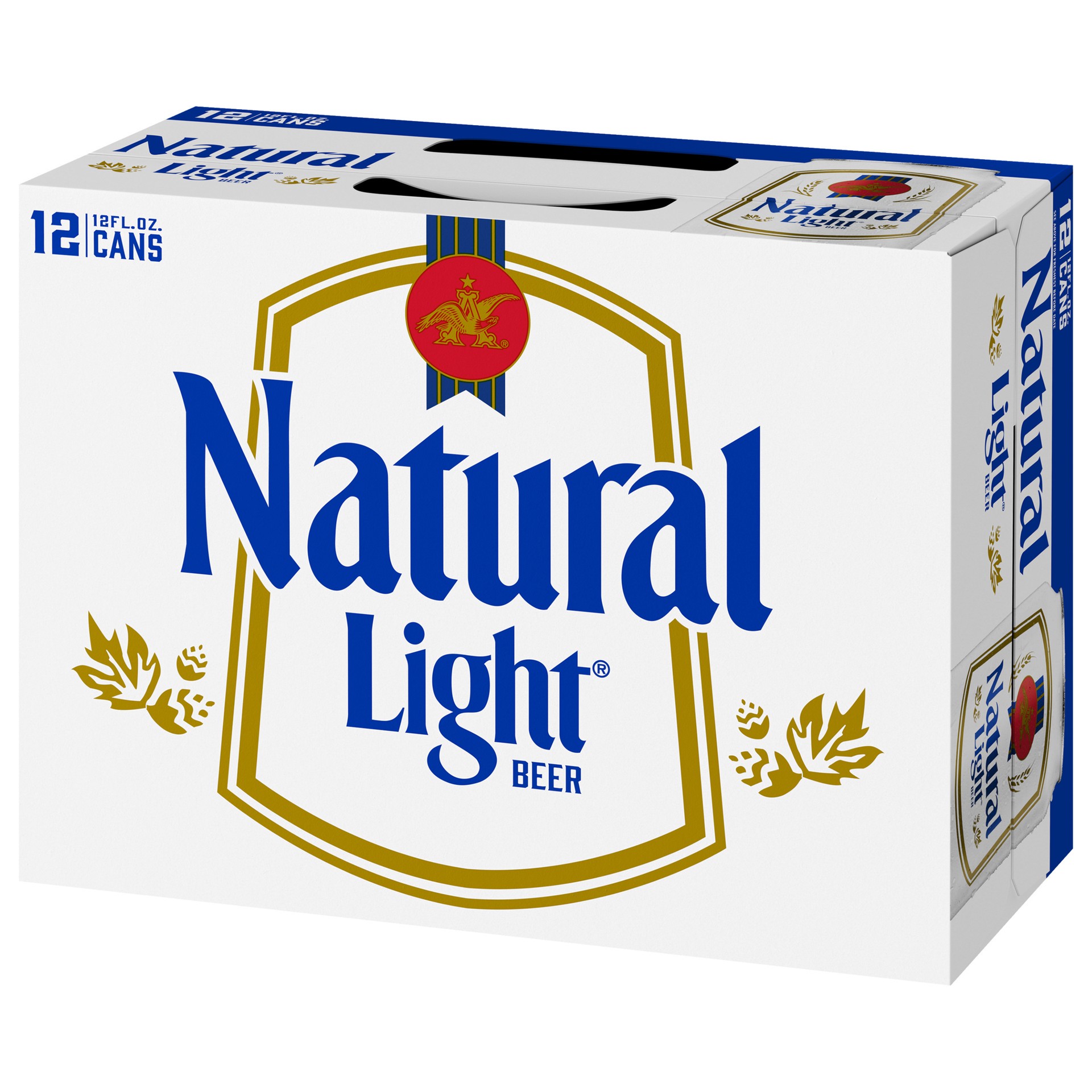 slide 5 of 5, Natural Light 12 Natty Pack Beer 12 ea, 12 ct; 12 fl oz