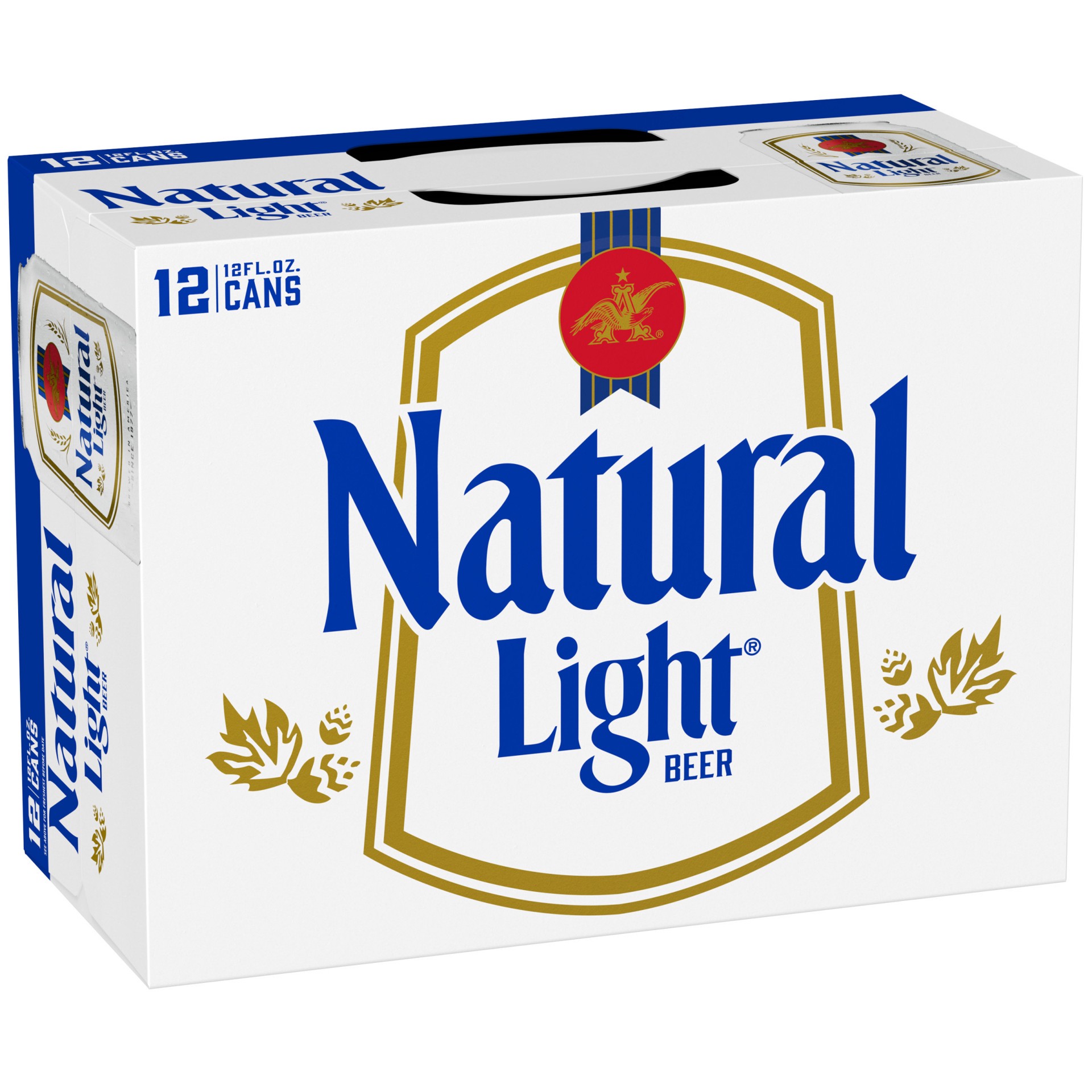slide 1 of 5, Natural Light Beer, 12 Pack 12 fl. oz. Cans, 4.2% ABV, 12 ct; 12 fl oz