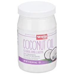 Weis Quality Coconut Oil