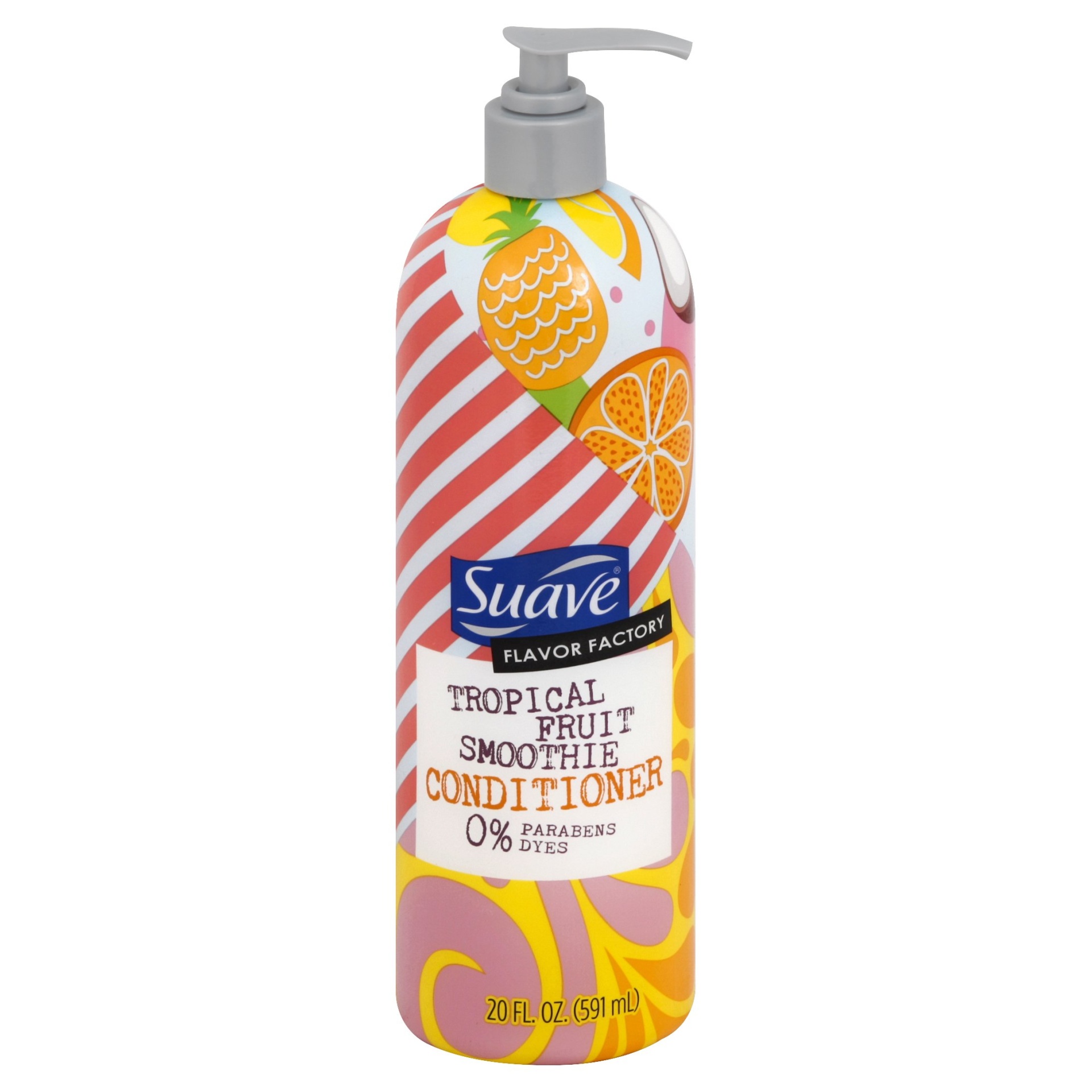 slide 1 of 6, Suave Flavor Factory Tropical Fruit Smoothie Conditioner, 20 oz