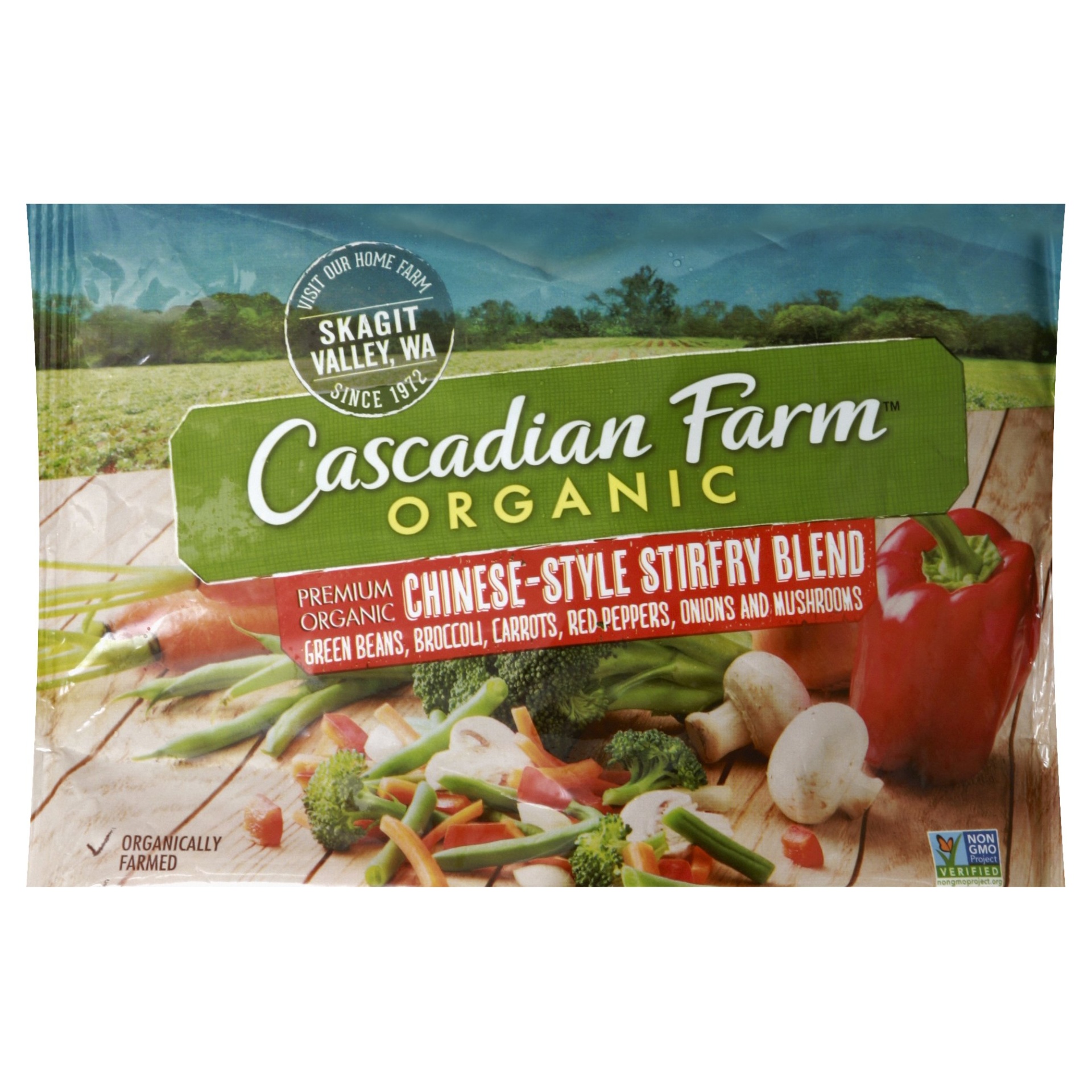 slide 1 of 1, Cascadian Farm Organic Chinese Style Stir-Fry, 10 oz