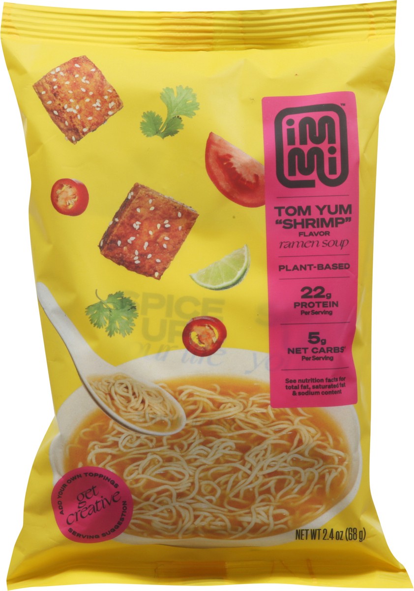 slide 4 of 9, immi Tom Yum "Shrimp" Ramen, 2.6 oz