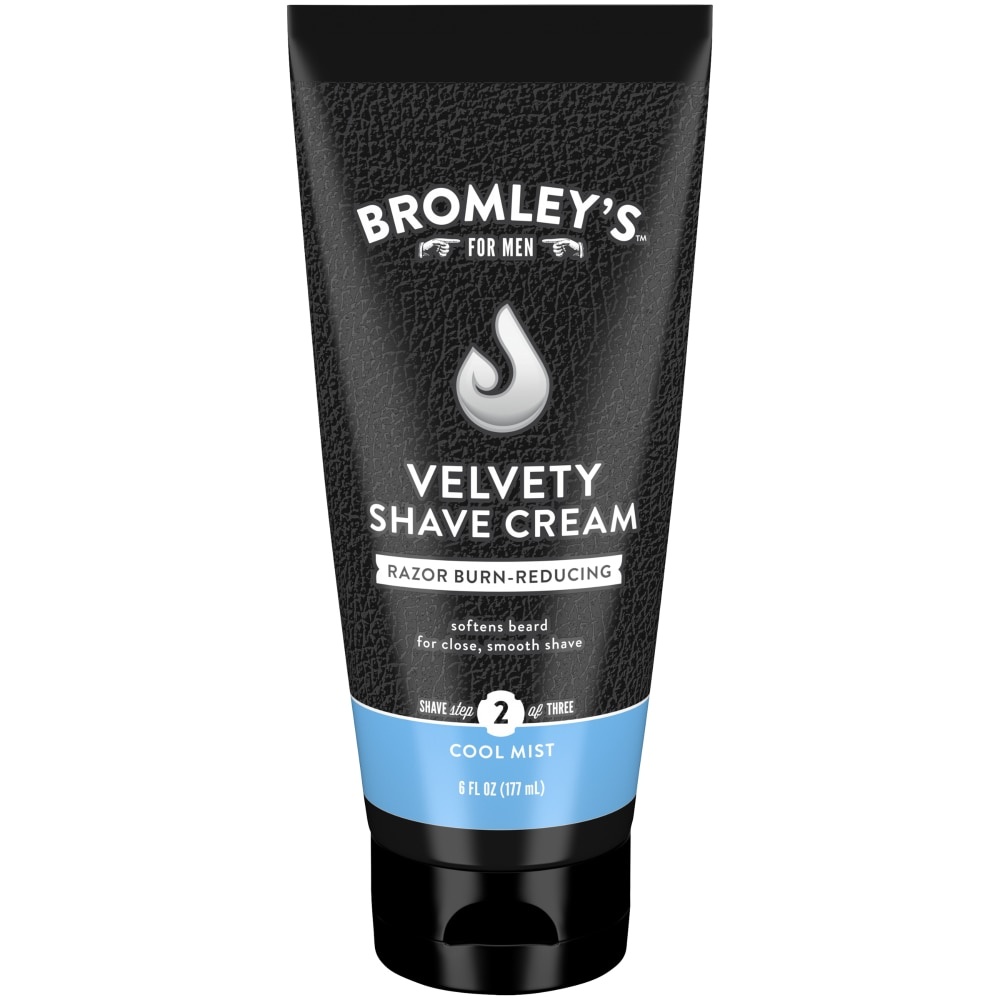 slide 1 of 1, Bromley's For Men Velvety Shave Cream Cool Mist, 6 fl oz