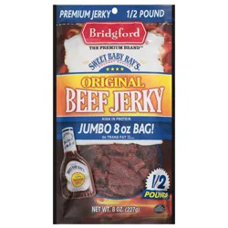 Bridgford Sweet Baby Ray's Original Beef Jerky, 8 oz