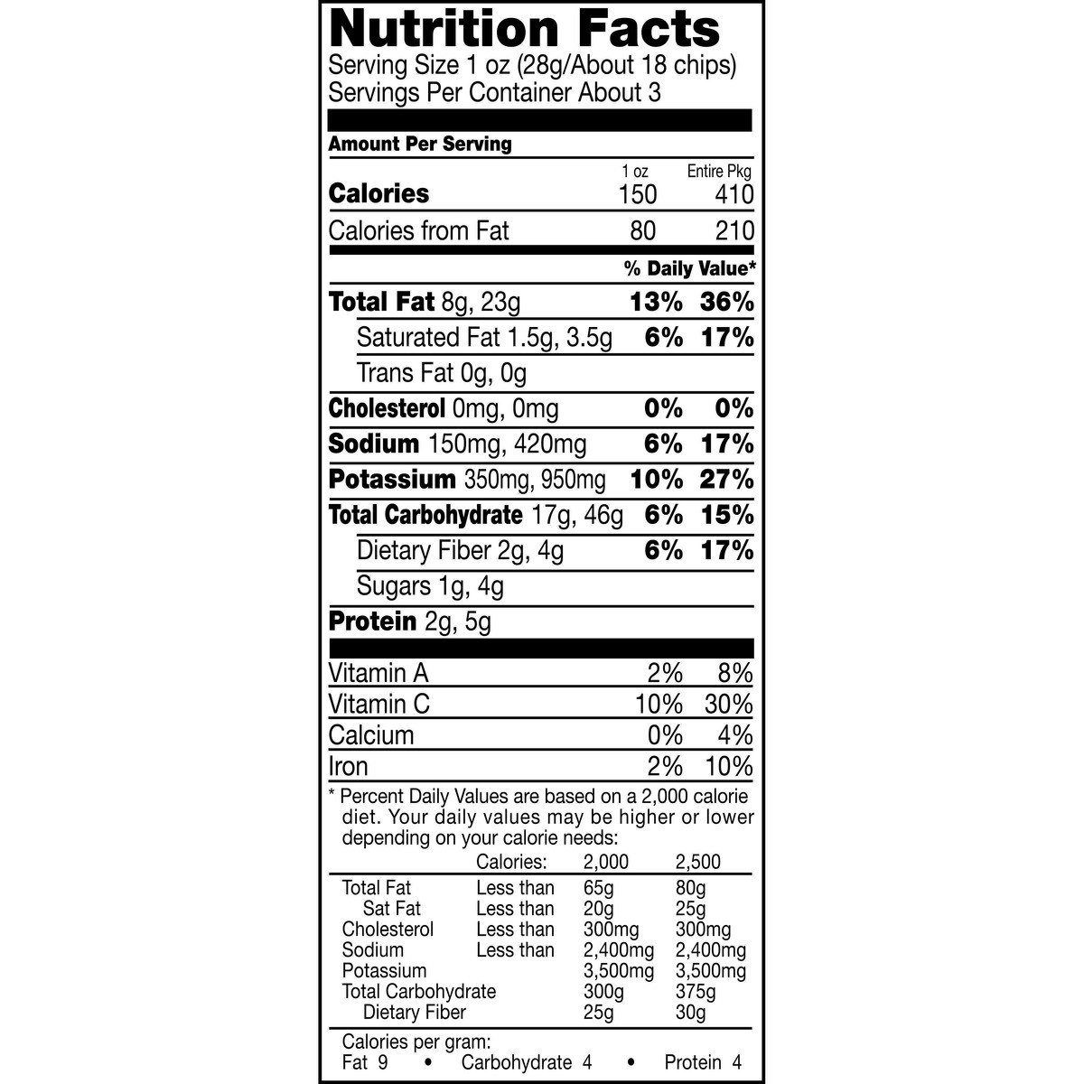 slide 2 of 5, Lay's Potato Chips, 2.75 oz