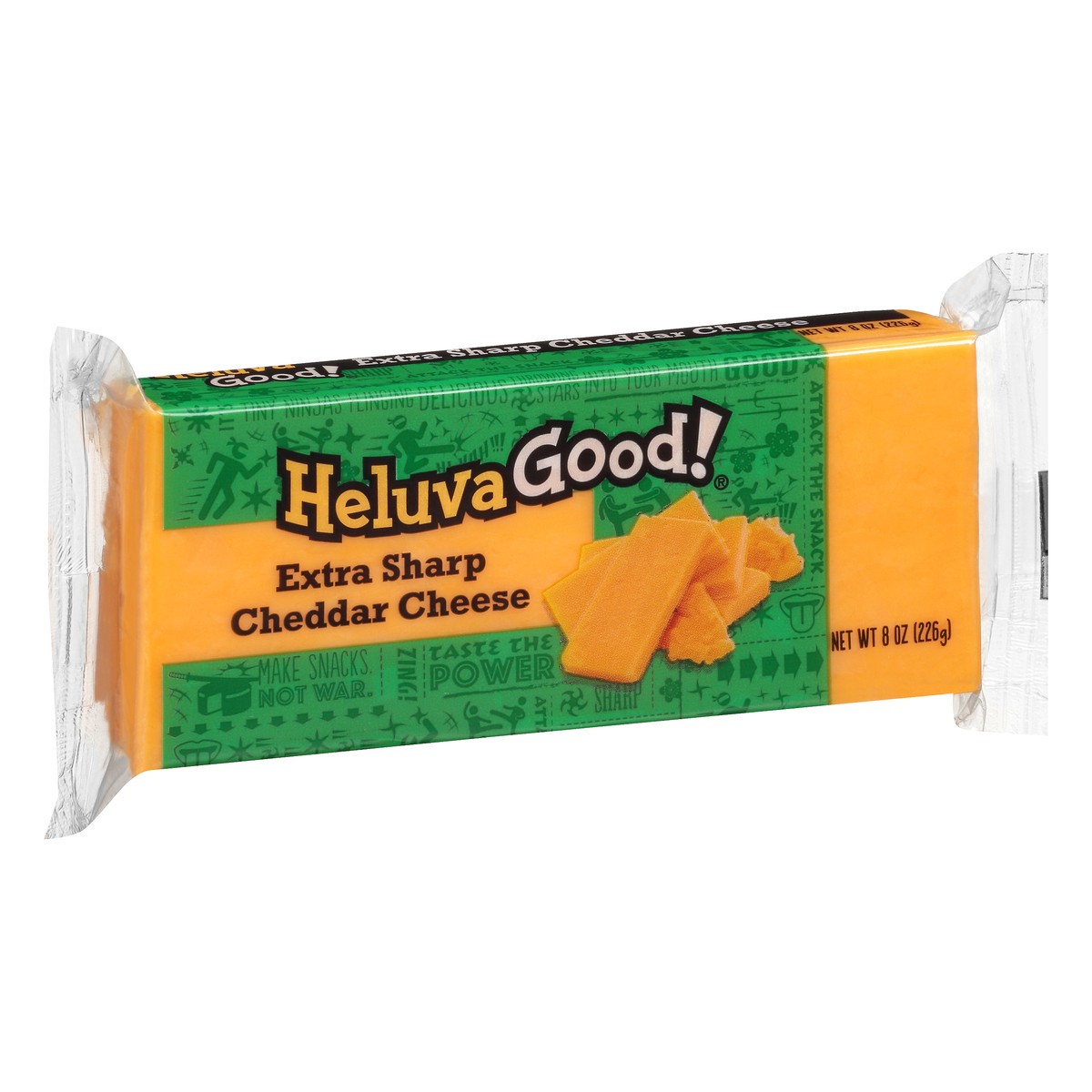 slide 7 of 9, Heluva Good!! Extra Sharp Cheddar Cheese 8 oz. Brick, 8 oz