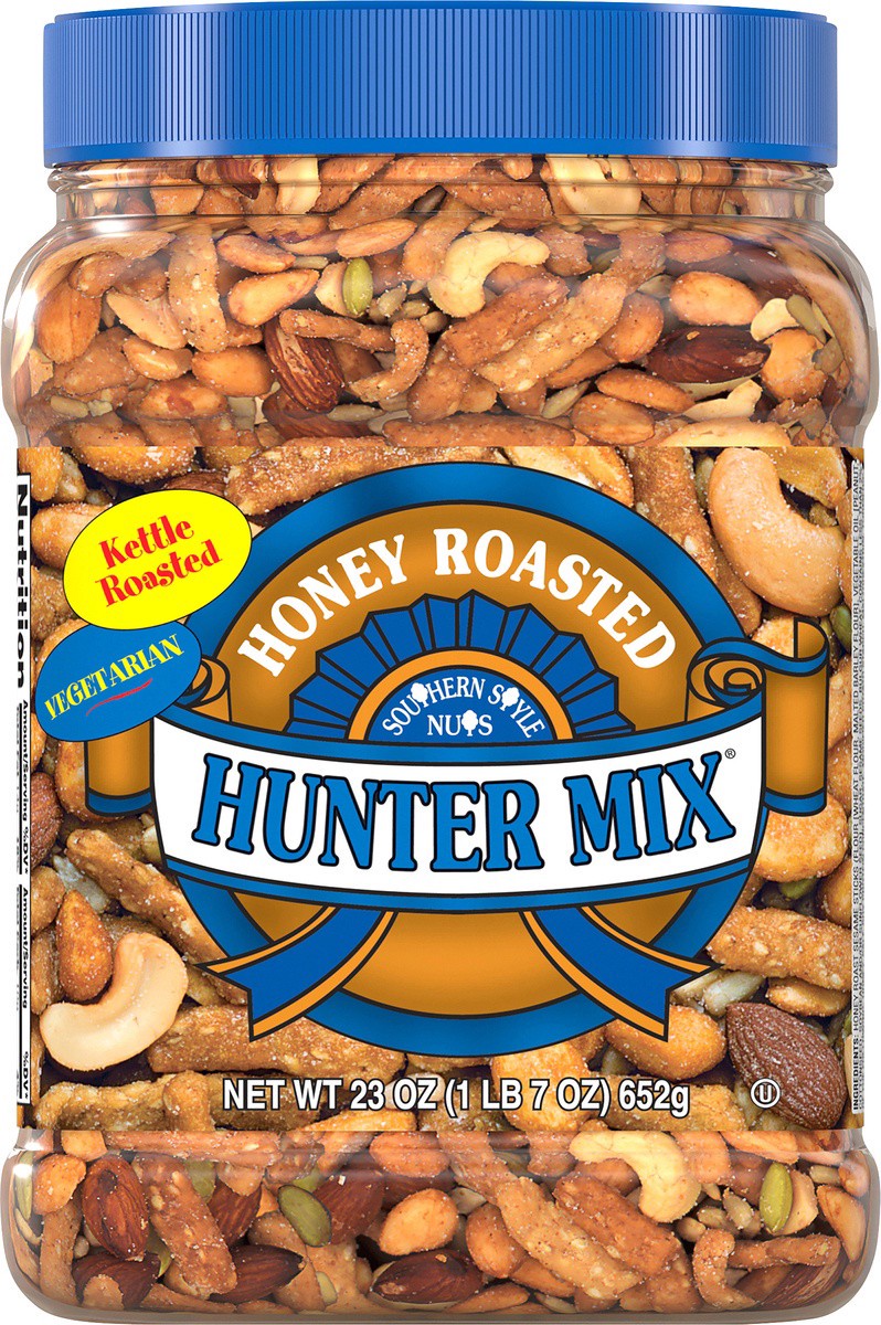 slide 9 of 9, Hunter Mix Southern Style Honey Roasted Nuts 23 oz, 23 oz