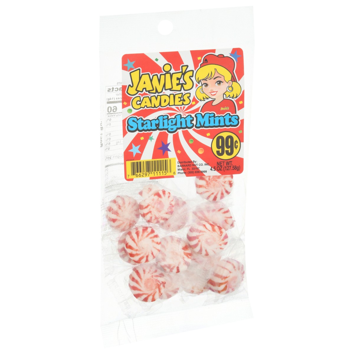 slide 2 of 4, Janie's Candies Starlight Mints 4.5 oz, 1 ct