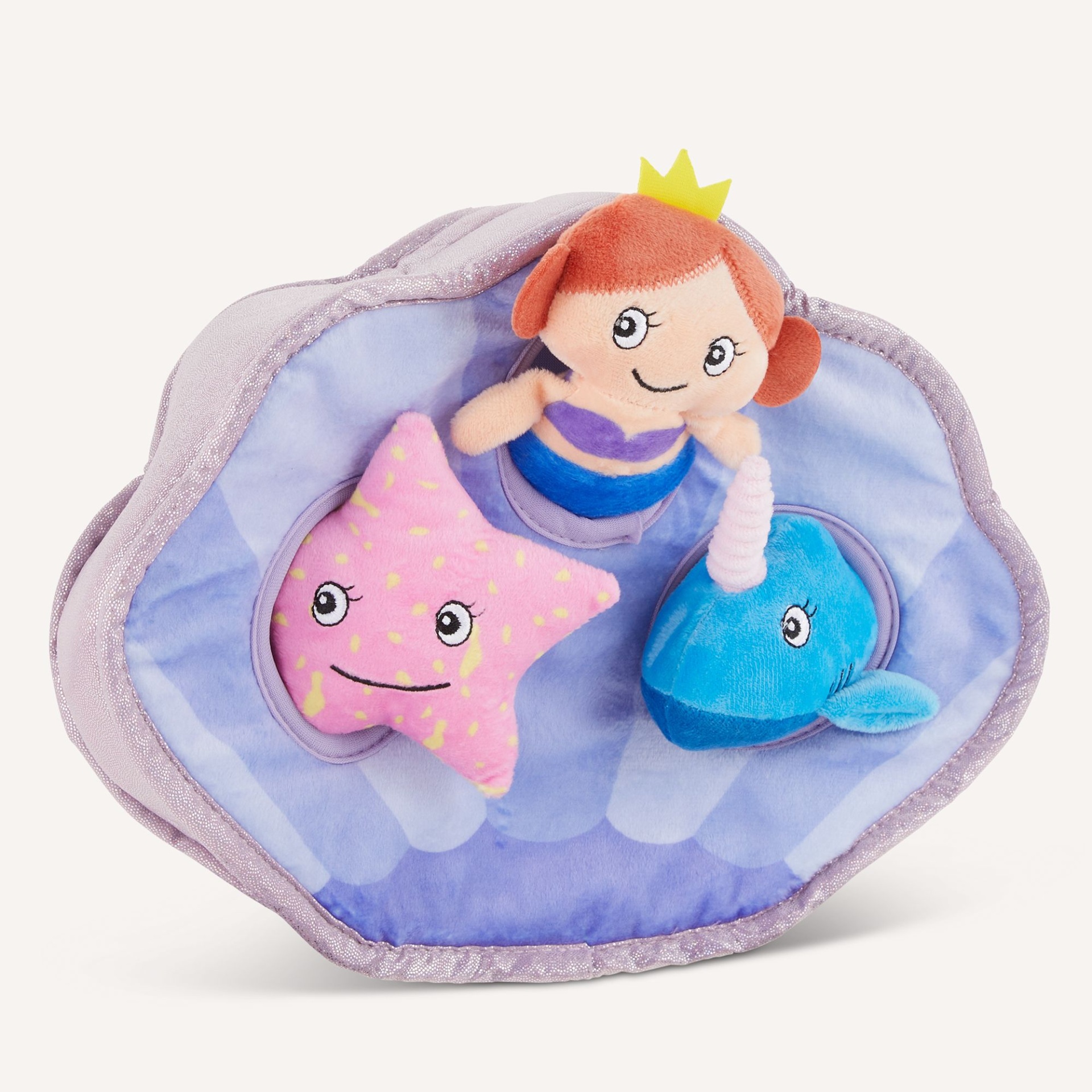 slide 1 of 1, Joyhound Classroom Shell Hide 'N Peak Burrow Dog Toy - Plush, Squeaker, 1 ct