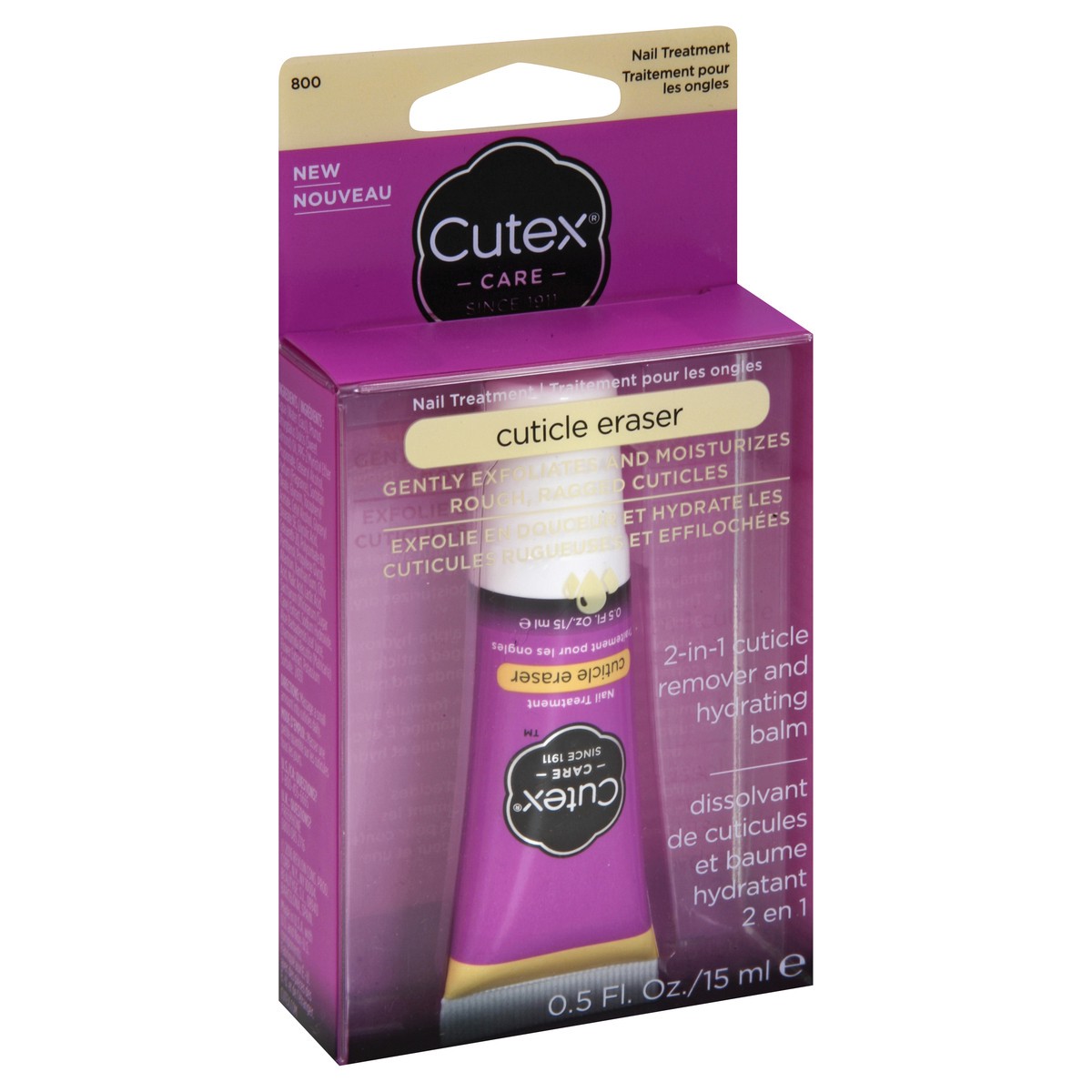 slide 5 of 5, Cutex Cuticle Eraser, 0.5 oz