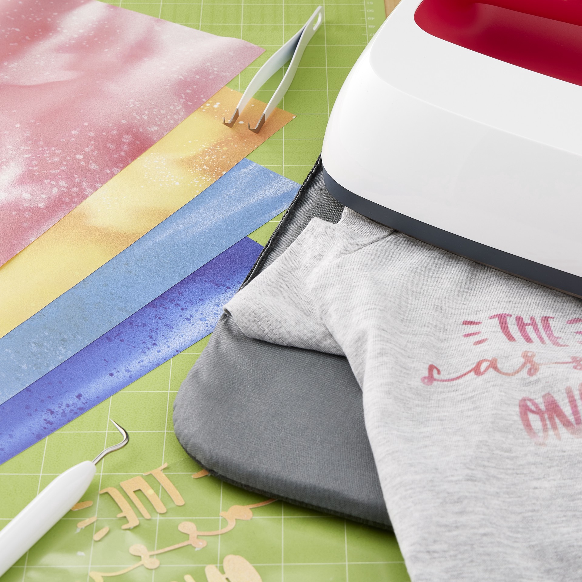 slide 4 of 6, Cricut Infusible Ink Transfer Sheet Patterns, Splash Pad, 12 in x 12 in