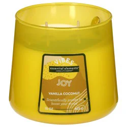 Vibes Joy Vanilla Coconut Candle 1 ea