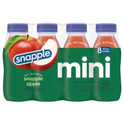 Snapple Apple Juice Drink, 8 fl oz recycled plastic bottle, 8 pack - 8 ct