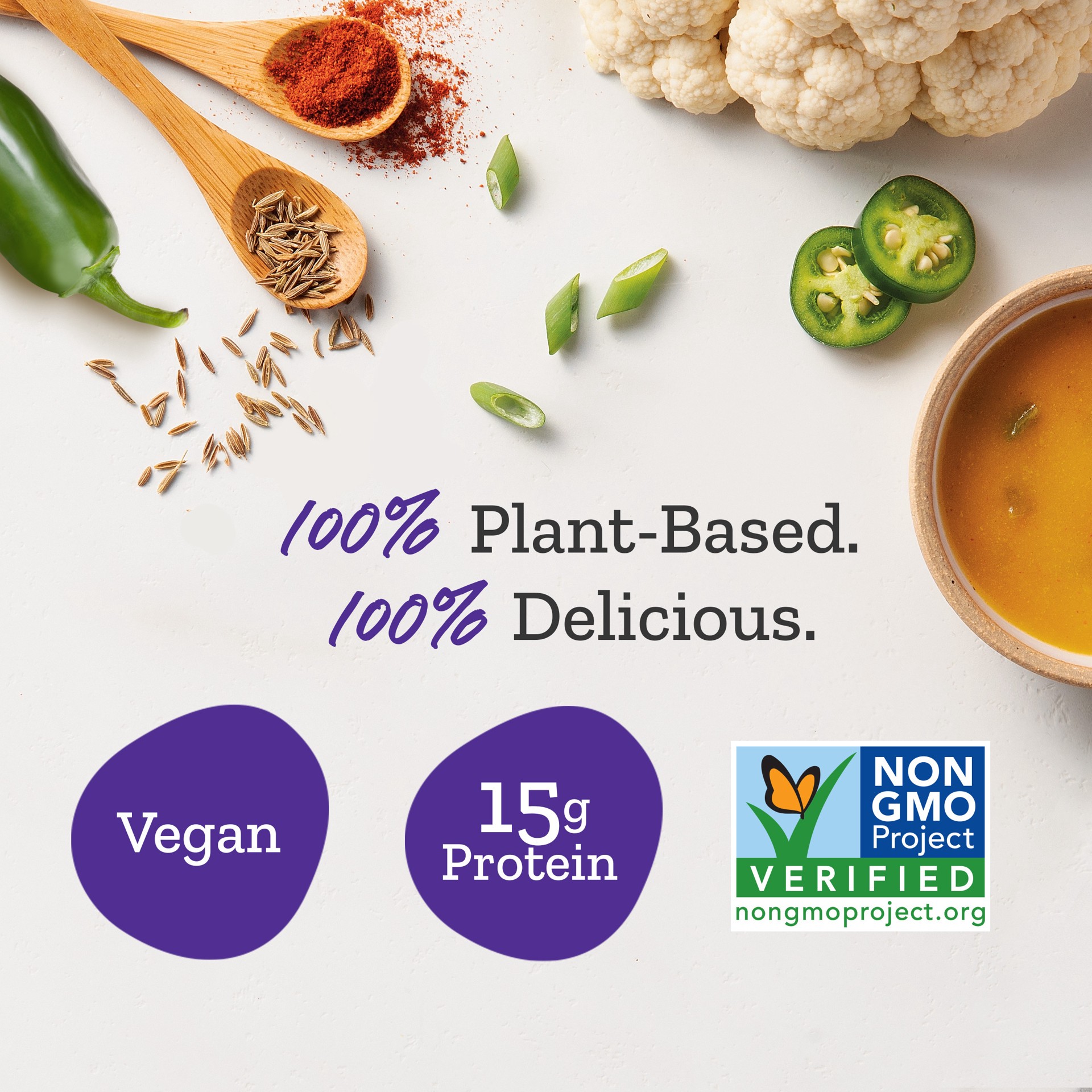 slide 2 of 5, Purple Carrot Plant-Based Fiesta Pepper Bowl 10.75 oz, 10.75 oz