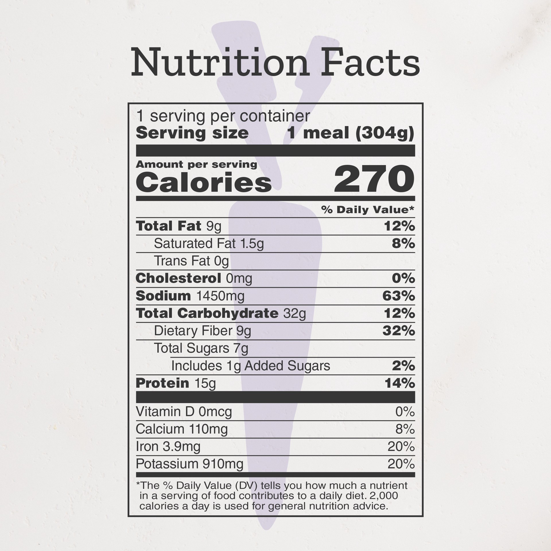 slide 5 of 5, Purple Carrot Plant-Based Fiesta Pepper Bowl 10.75 oz, 10.75 oz