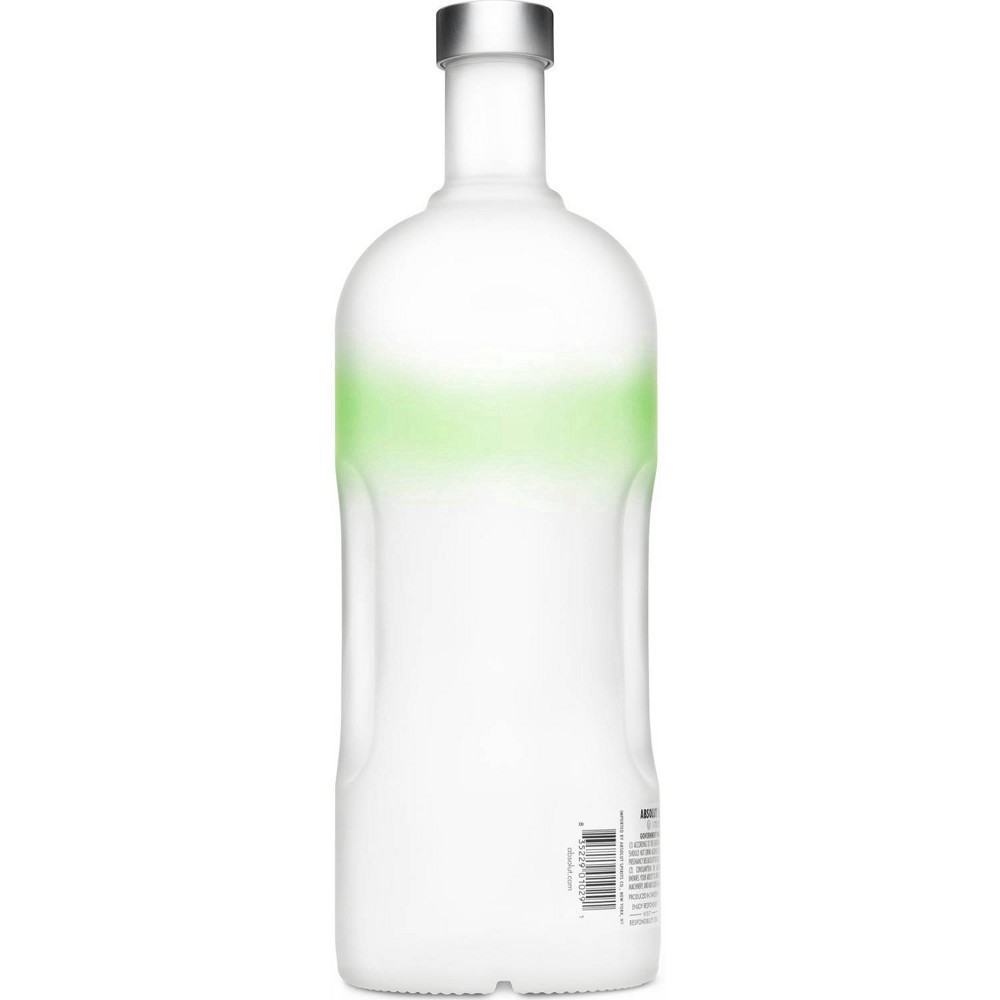 slide 3 of 5, Absolut Lime Flavored Vodka, 1.75 L Bottle, 40% ABV, 1.75 liter