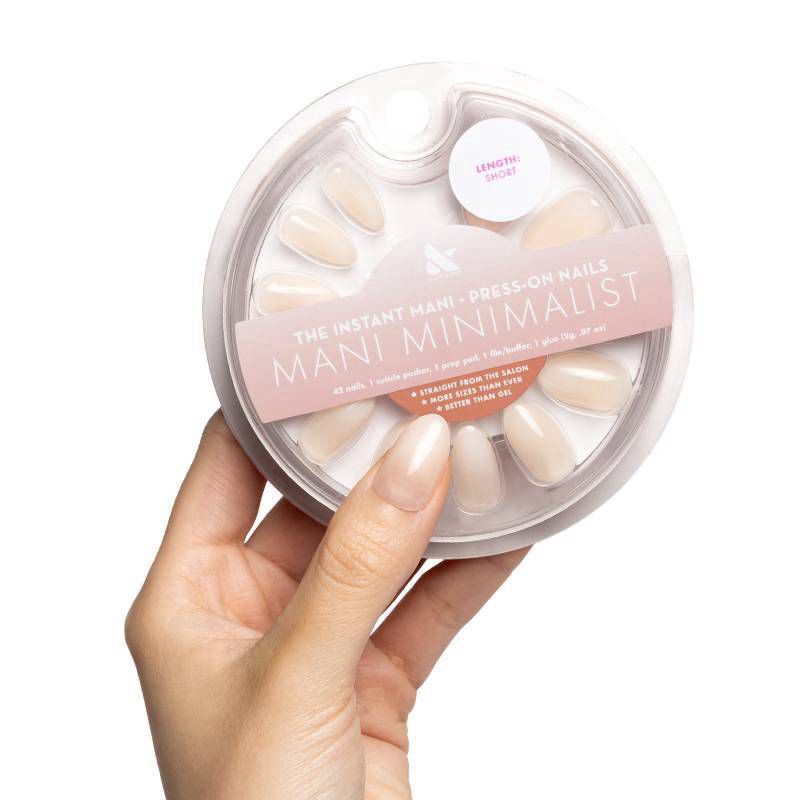 slide 4 of 6, Olive & June Press-On Fake Nails - Milky Syrup Gradient - 42ct, 42 ct