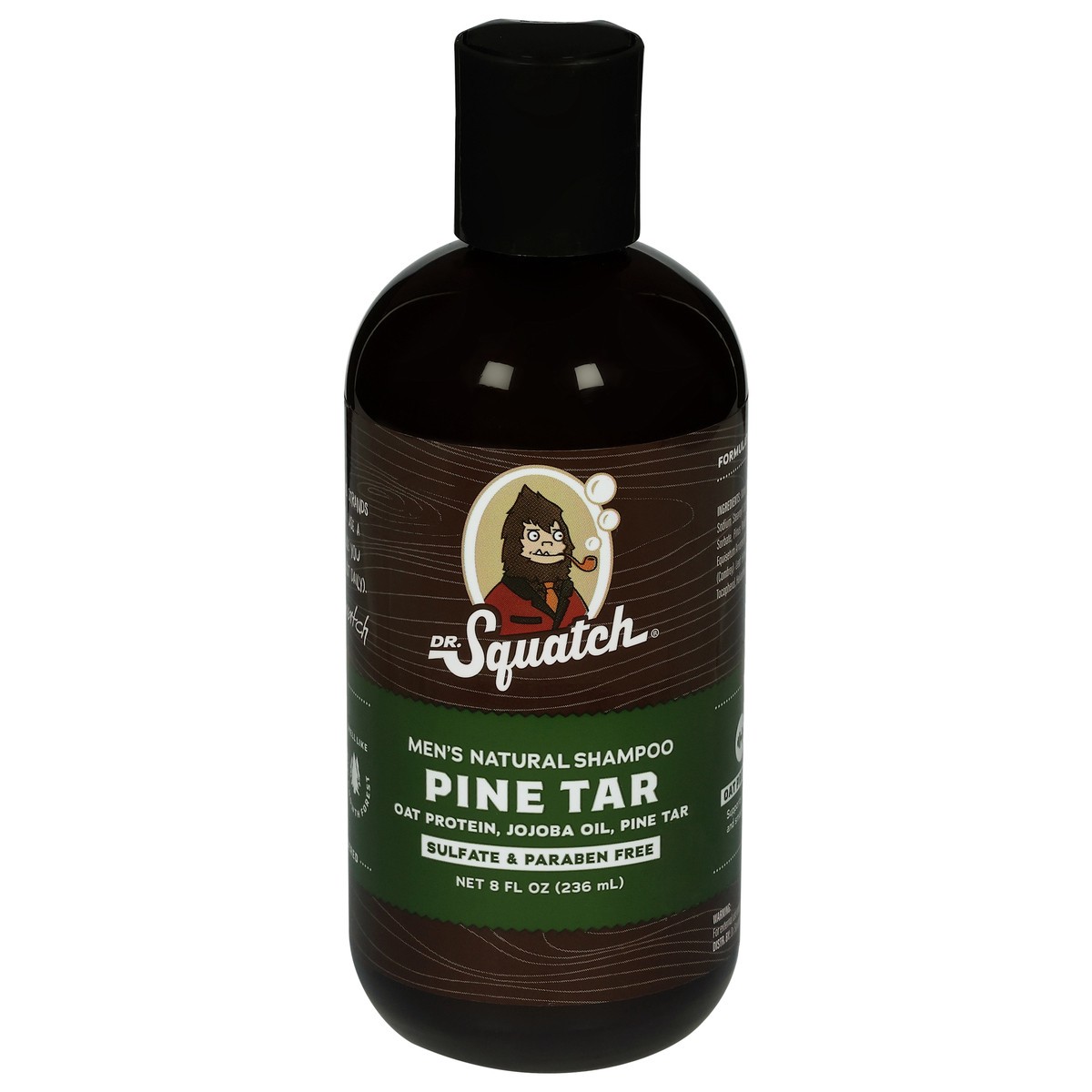 slide 1 of 12, Dr. Squatch Men's Pine Tar Natural Shampoo 8.0 fl oz, 8 fl oz