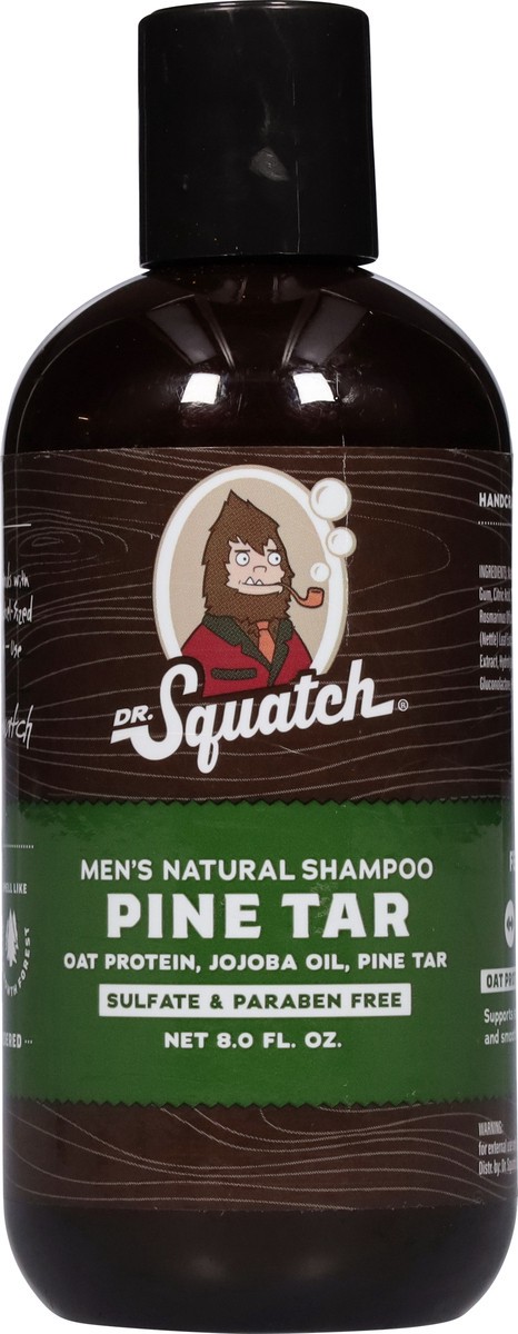 slide 9 of 12, Dr. Squatch Men's Pine Tar Natural Shampoo 8.0 fl oz, 8 fl oz