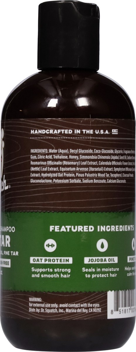 slide 4 of 12, Dr. Squatch Men's Pine Tar Natural Shampoo 8.0 fl oz, 8 fl oz