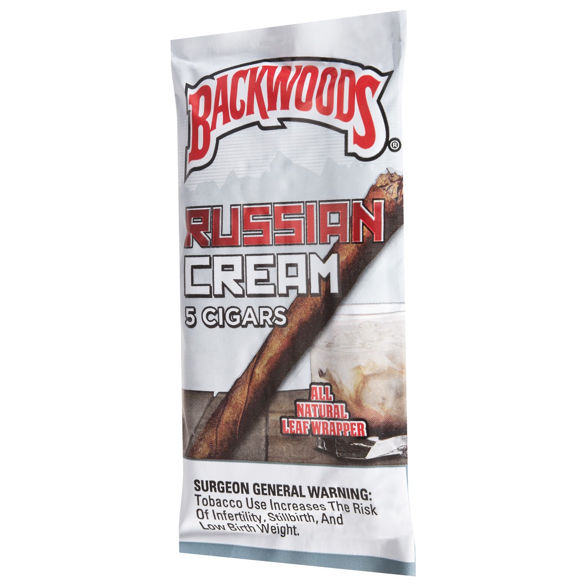 slide 5 of 13, Backwoods Russian Cream Cigars 5 ea, 5 ct