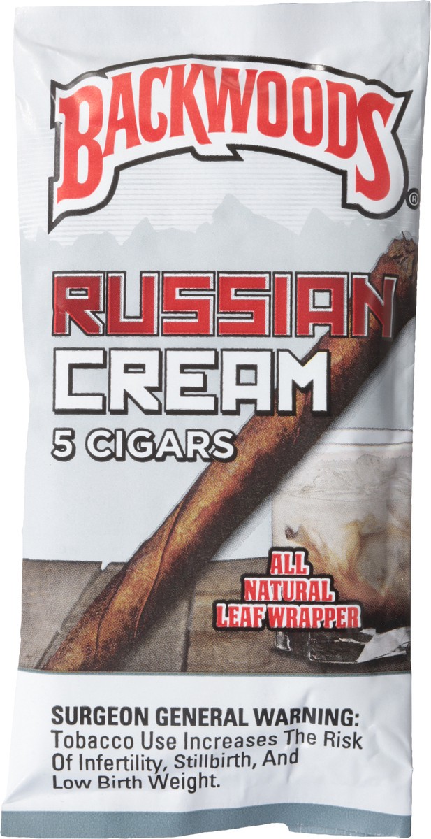 slide 12 of 13, Backwoods Russian Cream Cigars 5 ea, 5 ct