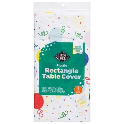 First Street Fs Birthday Table Cover 54X108