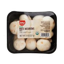 Raley's Purely Made Organic Whole White Mushrooms 8 oz