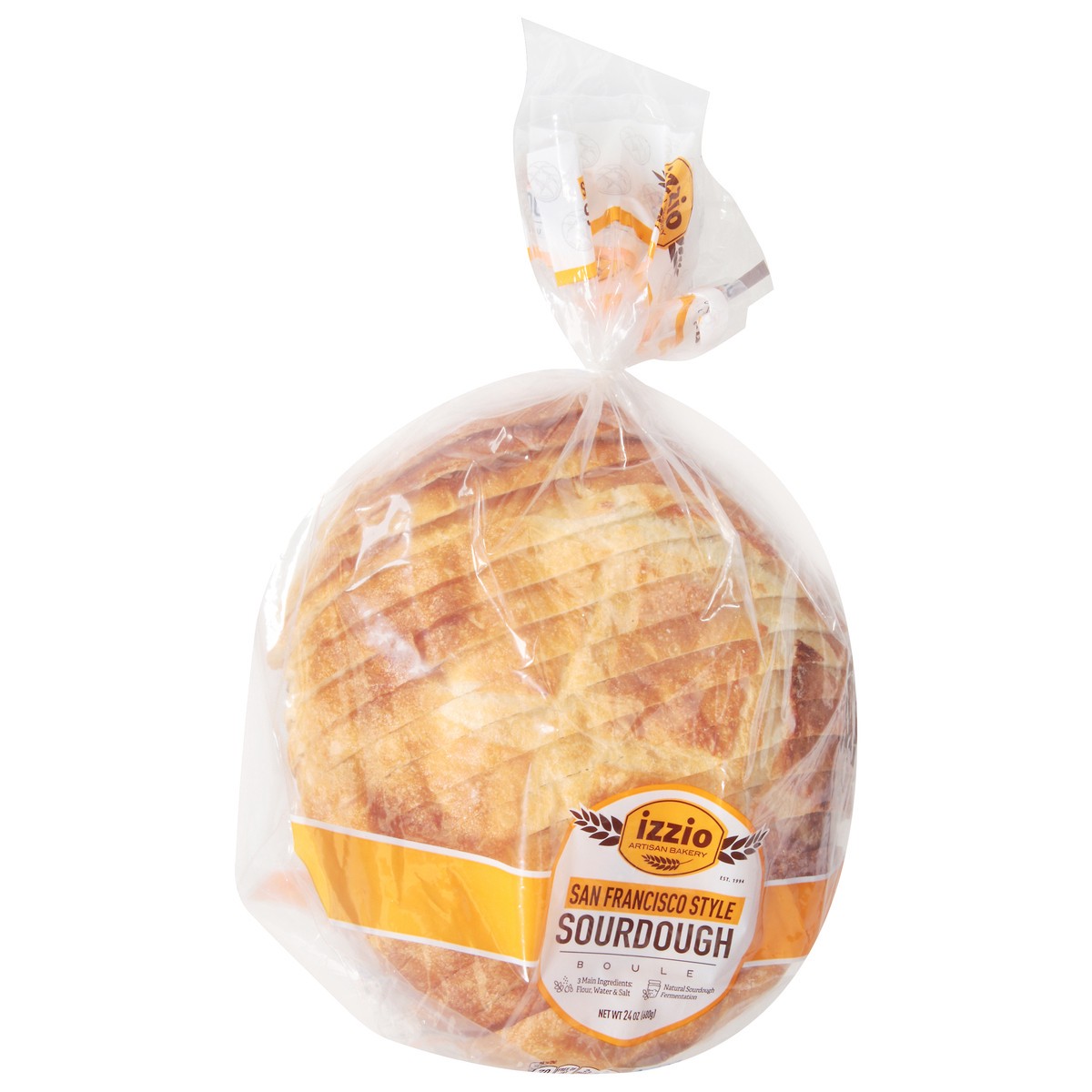 slide 4 of 12, Izzio Artisan Bakery San Francisco Style Sourdough 24 oz, 24 oz