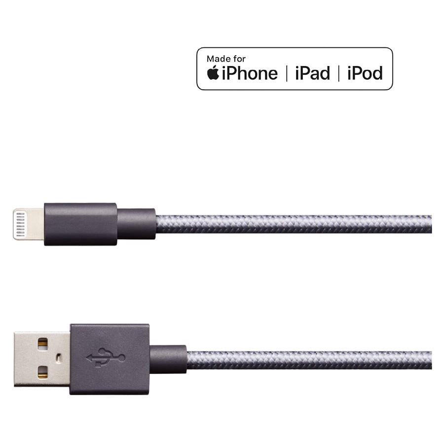 slide 3 of 3, Infinitive Lightning Cable 9 ft, 1 ct