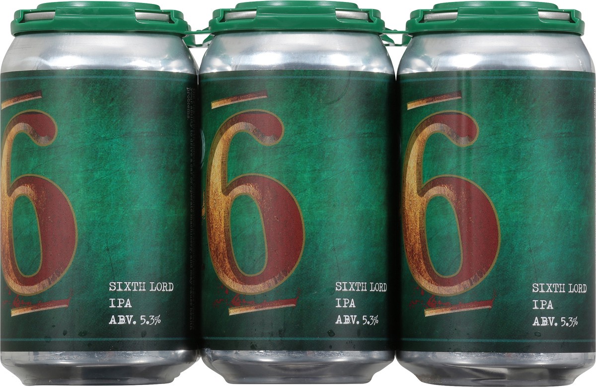 slide 10 of 11, Basic City Beer Co IPA Sixth Lord Beer 6 - 12 fl oz Cans, 6 ct