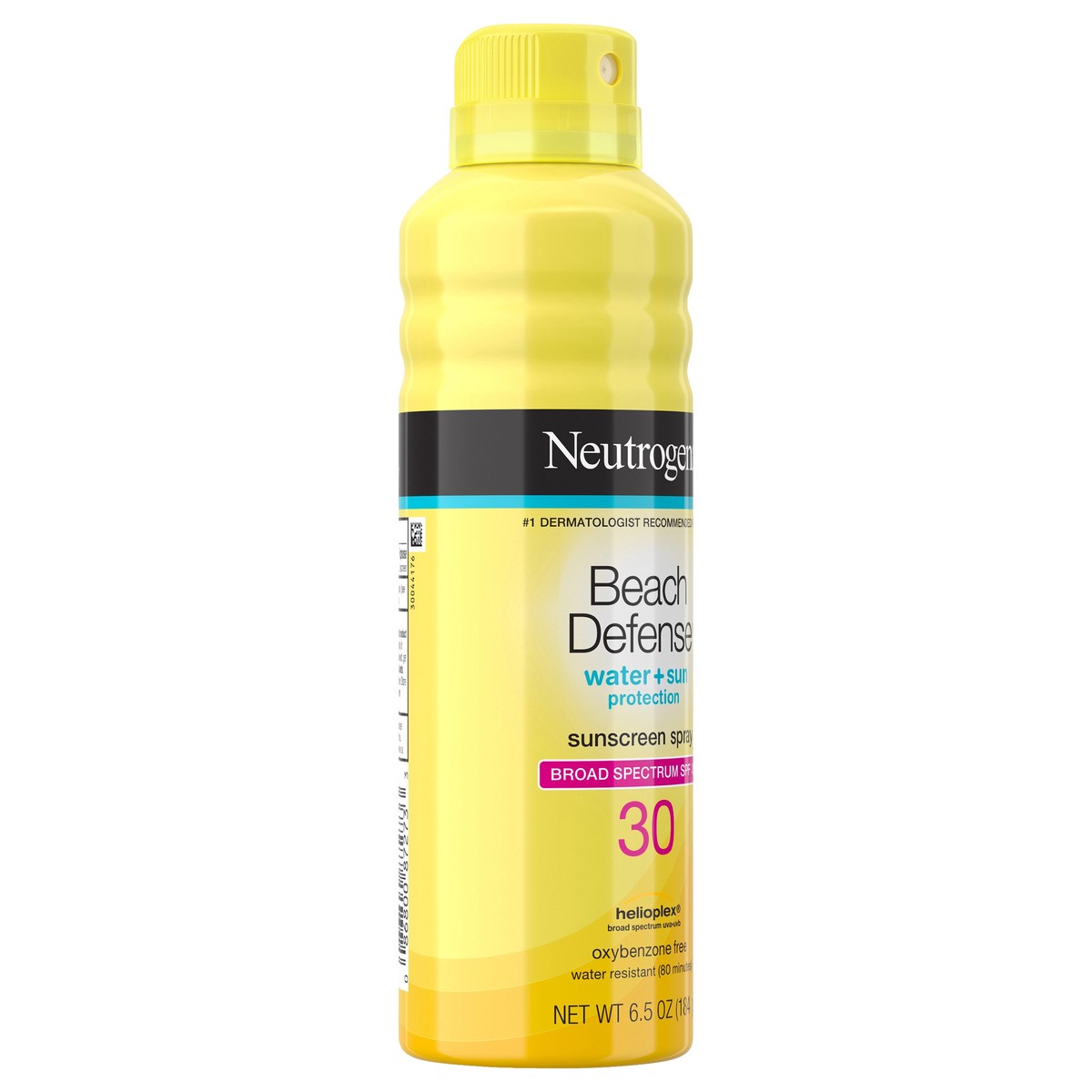 slide 3 of 6, Neutrogena Beach Defense Sunscreen Spray SPF 30 Water-Resistant Sunscreen Body Spray with Broad Spectrum SPF 30, PABA-Free, Oxybenzone-Free & Fast-Drying, Superior Sun Protection, 6.5 oz, 6.5 oz
