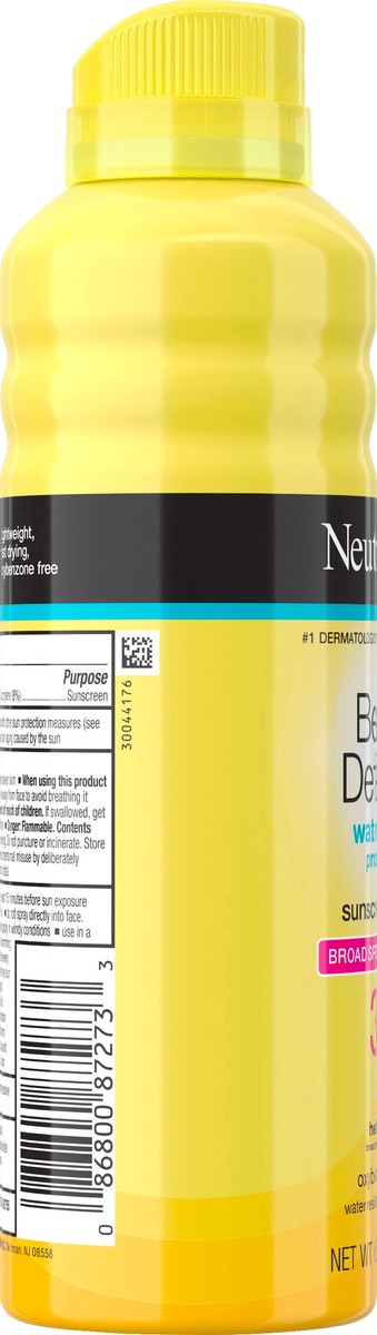 slide 6 of 6, Neutrogena Beach Defense Sunscreen Spray SPF 30 Water-Resistant Sunscreen Body Spray with Broad Spectrum SPF 30, PABA-Free, Oxybenzone-Free & Fast-Drying, Superior Sun Protection, 6.5 oz, 6.5 oz