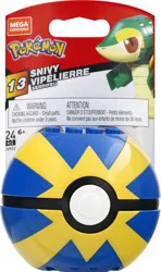 Mega Construx 24 Pieces Pokemon Snivy Toy 1 ea