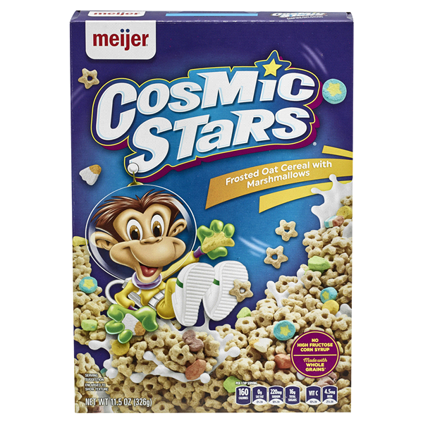 Meijer Cosmic Stars Cereal 11.5 OZ | Shipt