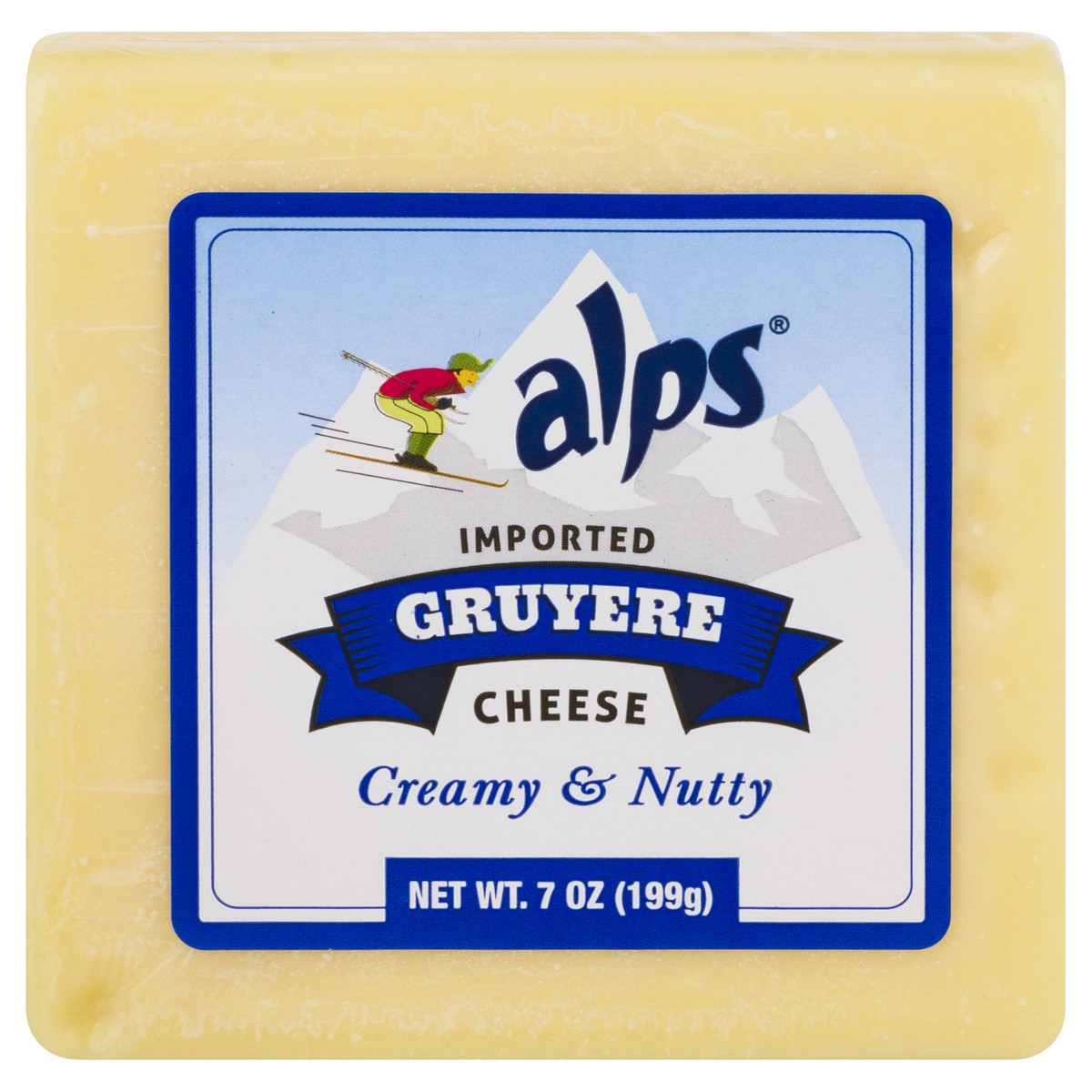 slide 5 of 13, Alps Imported Gruyere Creamy & Nutty Cheese 7 oz, 7 oz