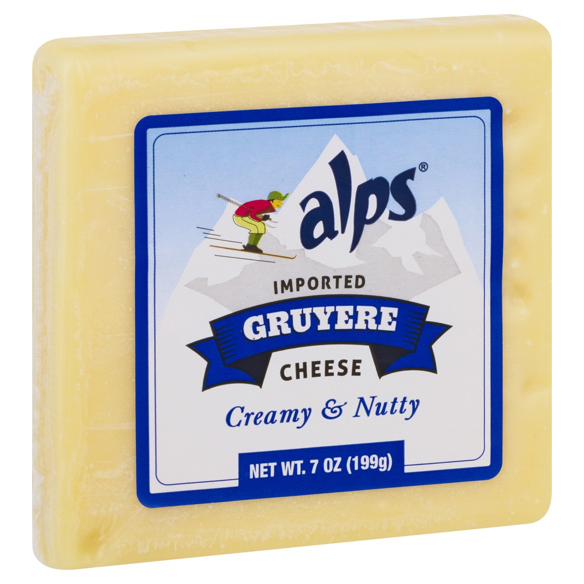 slide 10 of 13, Alps Imported Gruyere Creamy & Nutty Cheese 7 oz, 7 oz