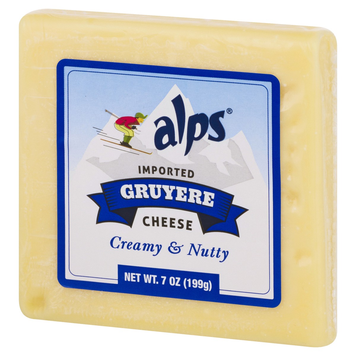 slide 11 of 13, Alps Imported Gruyere Creamy & Nutty Cheese 7 oz, 7 oz