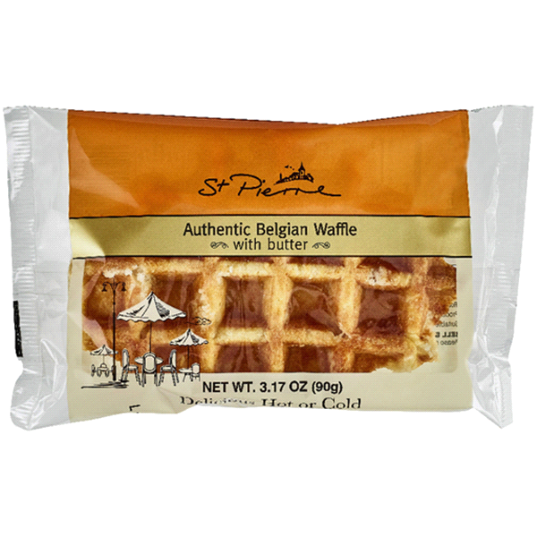 slide 1 of 1, St Pierre Waffle with Butter, 3.17 oz