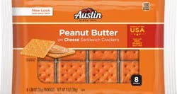 Austin 8 Pack Peanut Butter on Cheese Sandwich Crackers 8 - 1.38 oz Packages