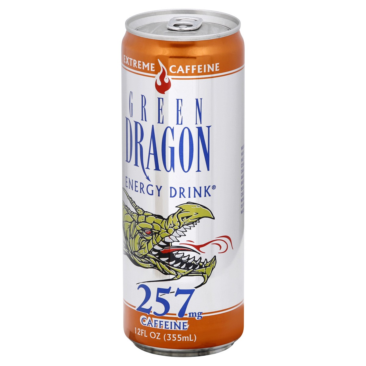 slide 6 of 9, Green Dragon Extreme Caffeine Energy Drink - 12 oz, 12 oz