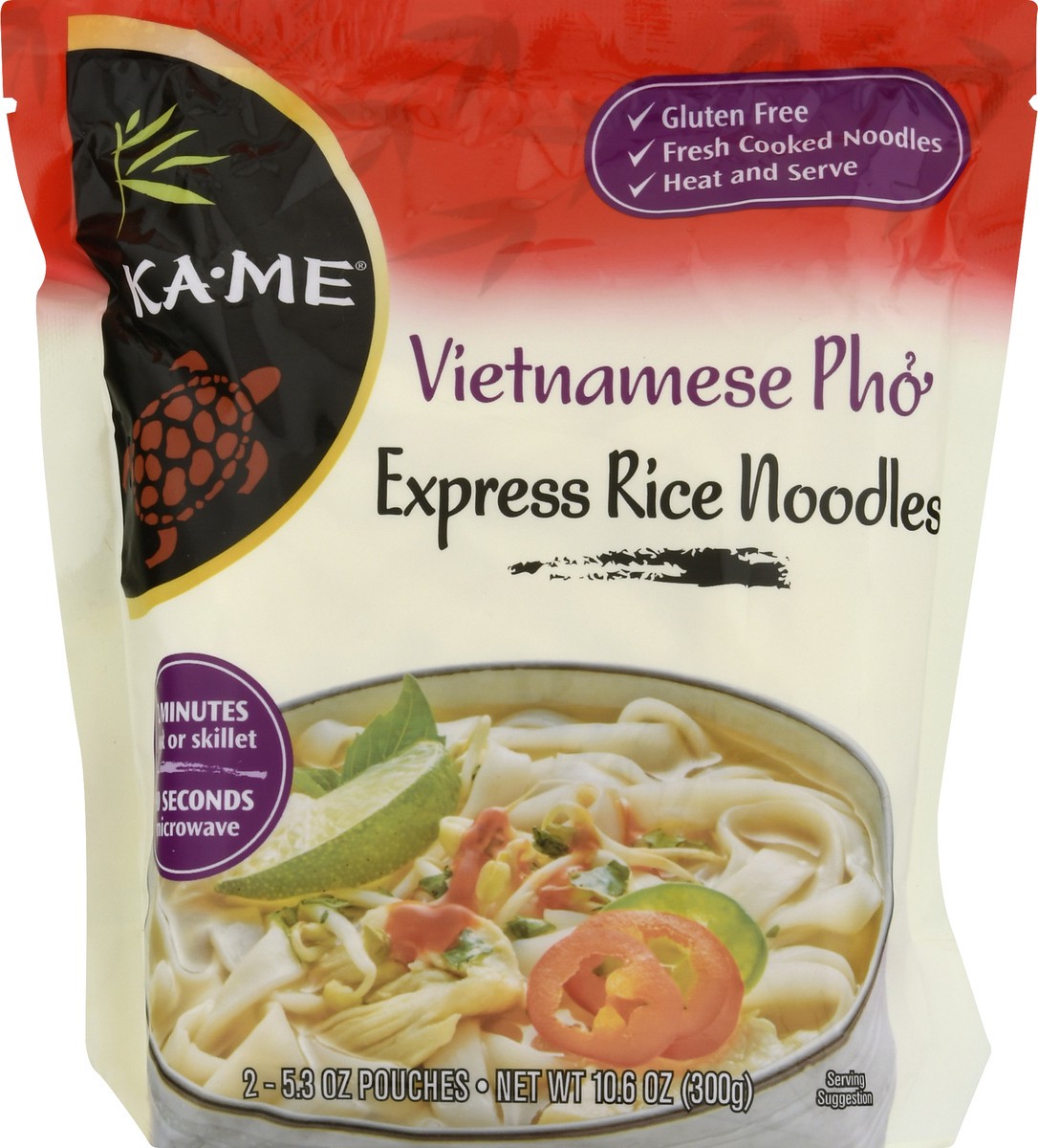 slide 4 of 11, KA-ME Vietnamese Pho Express Rice Noodles, 10 oz