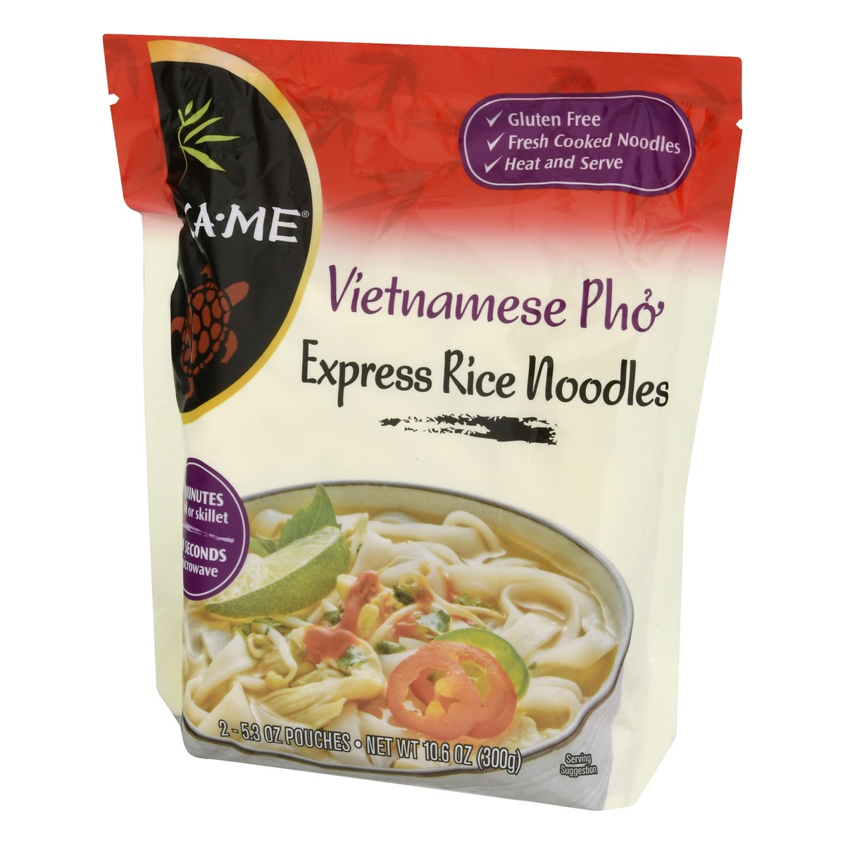 slide 7 of 11, KA-ME Vietnamese Pho Express Rice Noodles, 10 oz