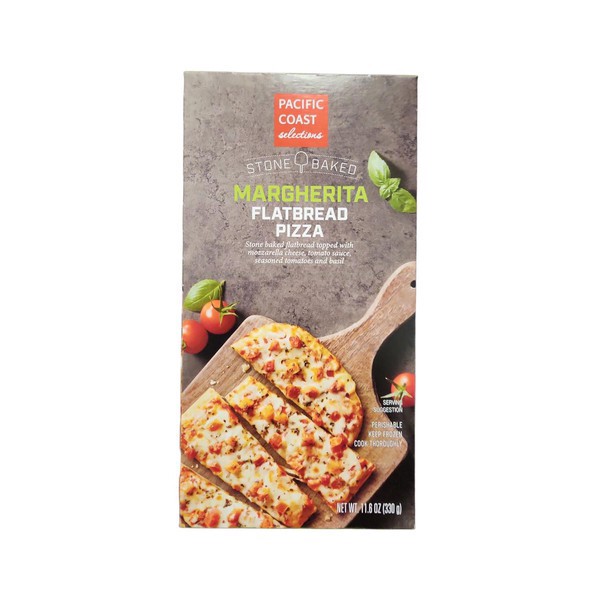 slide 1 of 1, Pacific Coast Selections, Flatbread Pizza, Margherita, 11.6 oz