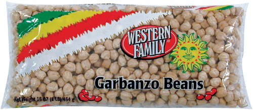 slide 1 of 1, Western Family Garbanzo Beans, 16 oz