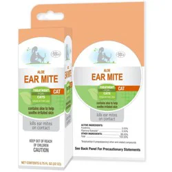 Four Paws Healthy Promise Aloe Ear Mite Treatment for Cats