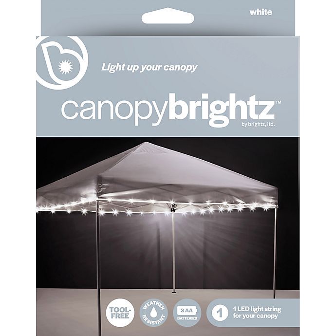 slide 2 of 4, Brightz Canopy Light White, 1 ct